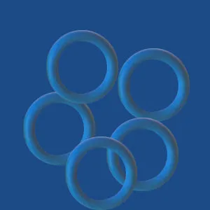10 mm Rubber O-Rings for leather (10 pcs per bag)