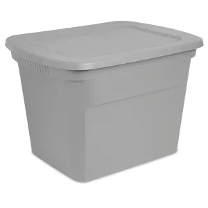 18 GALLON GRAY TOTE