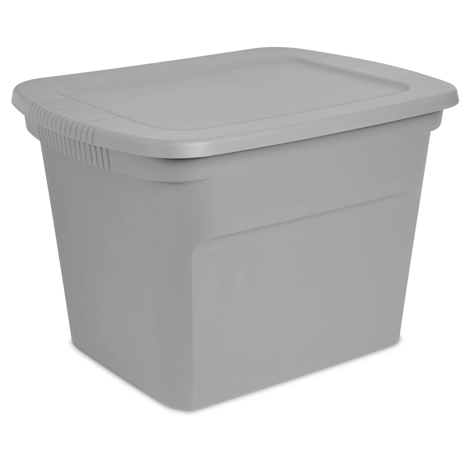 18 GALLON GRAY TOTE