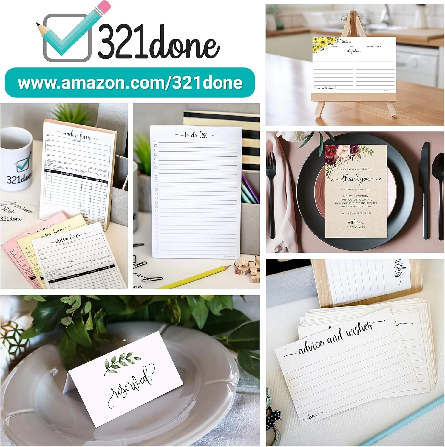 321Done Weekday Planning Notepad (11" x 17") Ledger Size Jumbo 50 Sheets for Work Week – Desk Pad - Monday through Friday M-F Planner Weekly Days of Week Paper Memo Note - Made in USA - Simple
