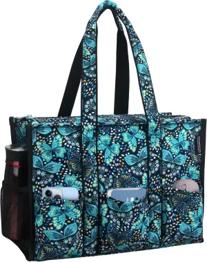 ABAMERICA Nurse Bags for Work: Multiple Pockets, Waterproof, Organizing Zip Top Clinical Bag for Nursing Students