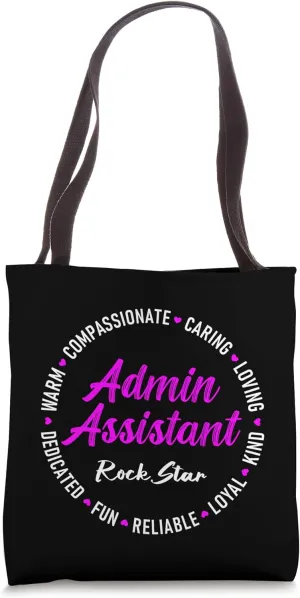 Administrative Assistants Front Office Staff Appreciation Tote Bag