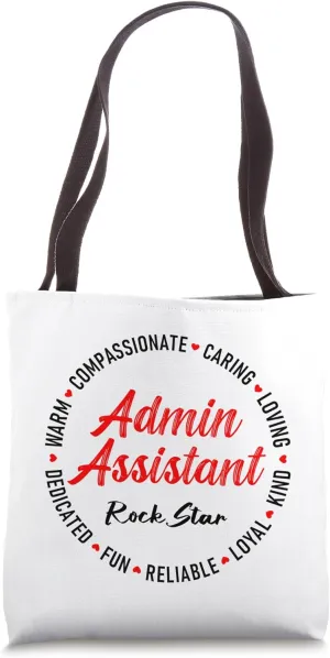 Administrative Assistants Front Office Staff Appreciation Tote Bag