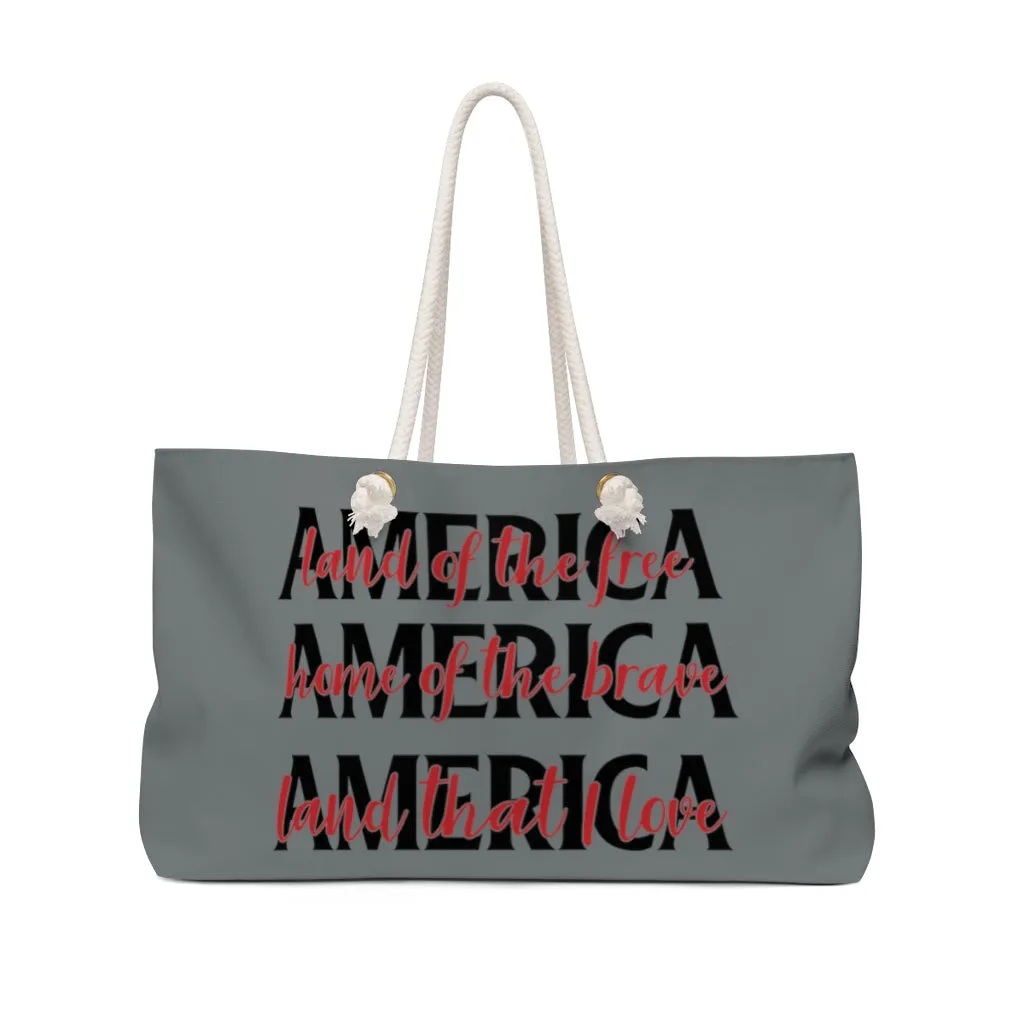 American Home Weekender Bag