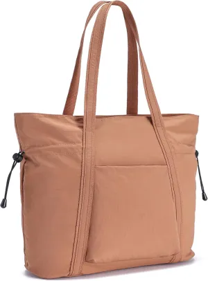 AOCINA 16L Tote Bag for Women Work with Zipper Womens Casual Shoulder Bags for Gym Beach Travel Shopping