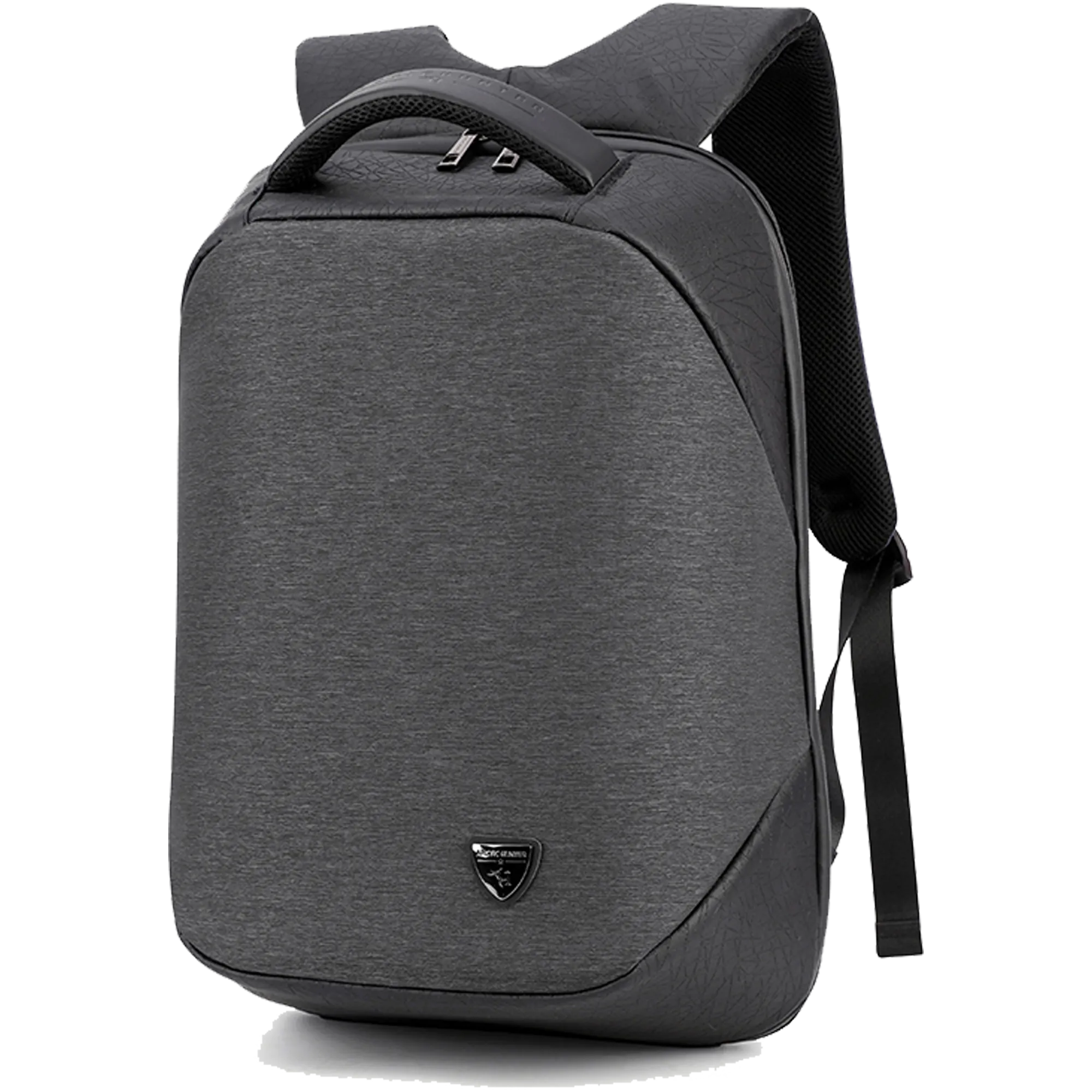 ARCTIC HUNTER SEMI HARD DURABLE POLYESTER TRAVEL BACKPACK 15.6” TSA FRIENDLY OPENING WITH BUILT IN USB PORT, B00193