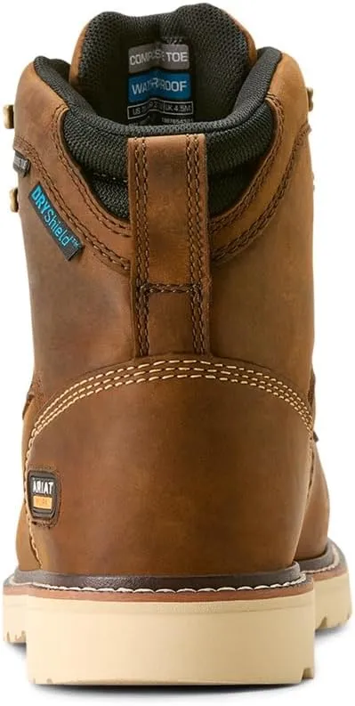 ARIAT Women's Rebar Lift Waterproof Composite Toe Work Boot Industrial