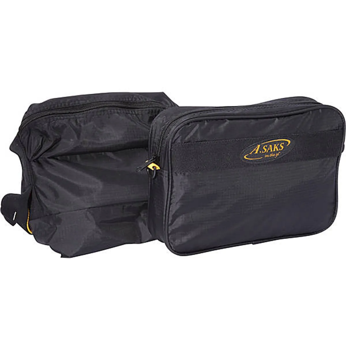 A.SAKS 22” Expandable Carry On Duffel Bag w/Pouch