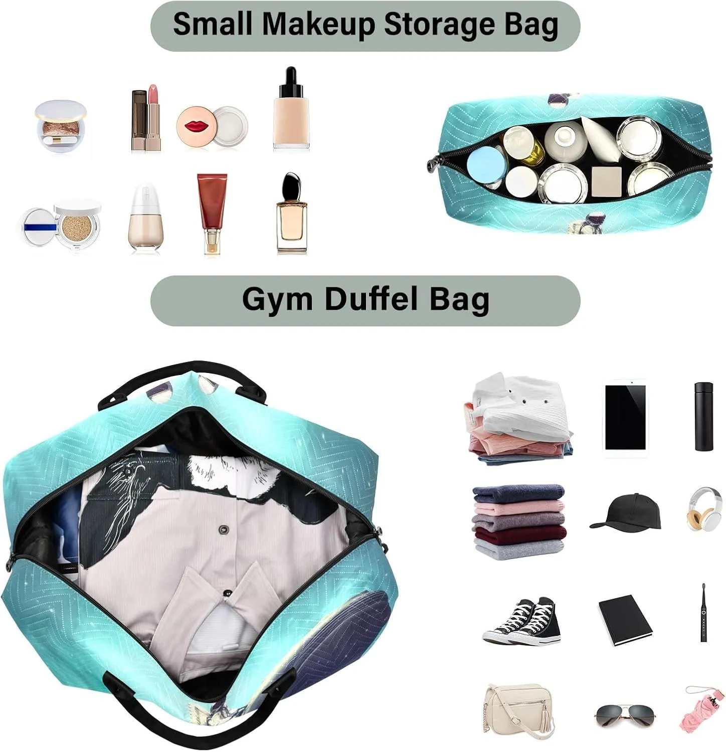 Astronaut Riding Whale Tote Duffel Bag Men Duffle Bags Travel Men Gym Bag Mens Overnight Bag Weekender