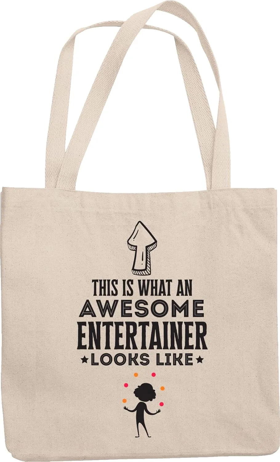 Awesome Entertainer Looks Like Reusable Tote Bag Tote Bag and Drinkware