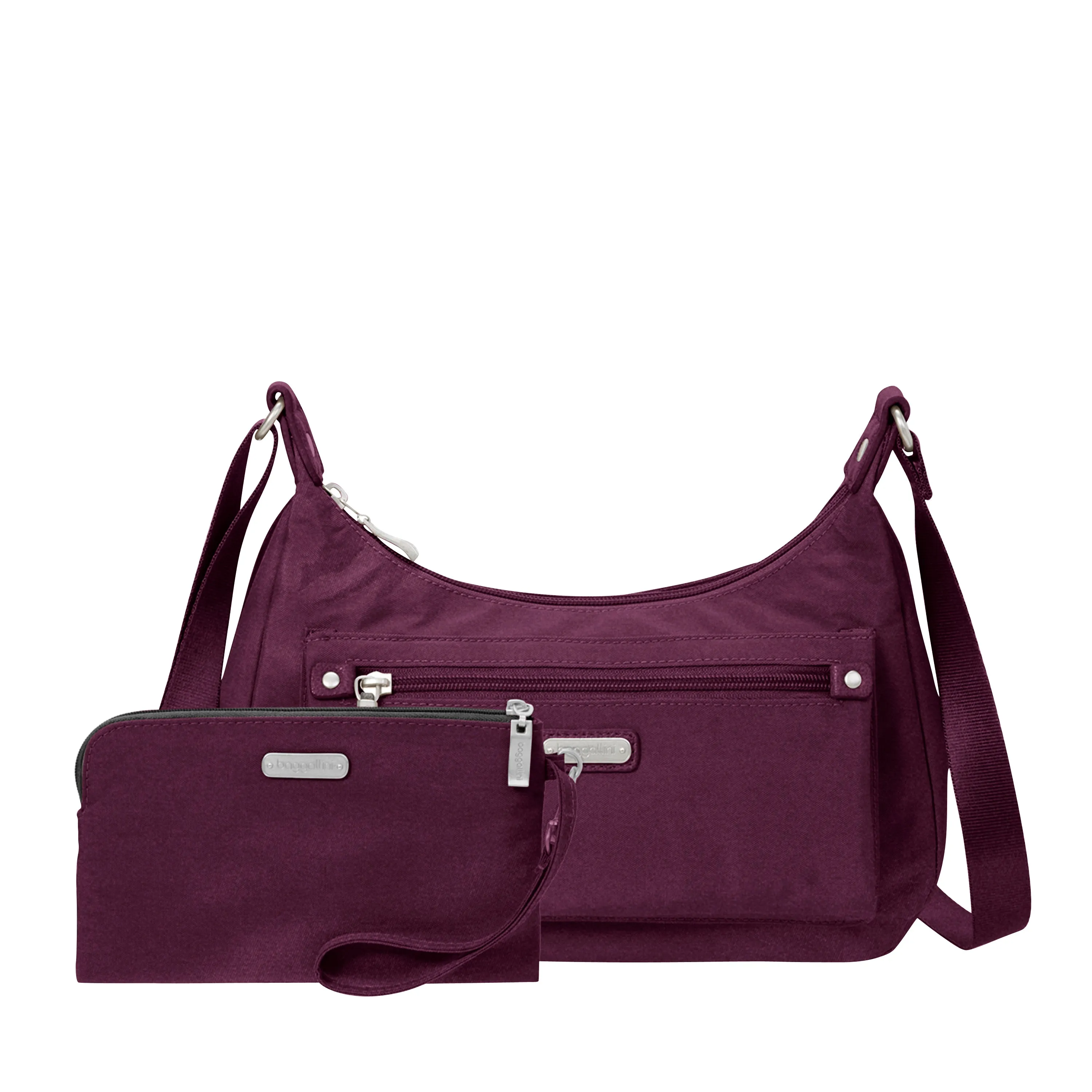 Baggallini Out and About Bagg with RFID Phone Wristlet