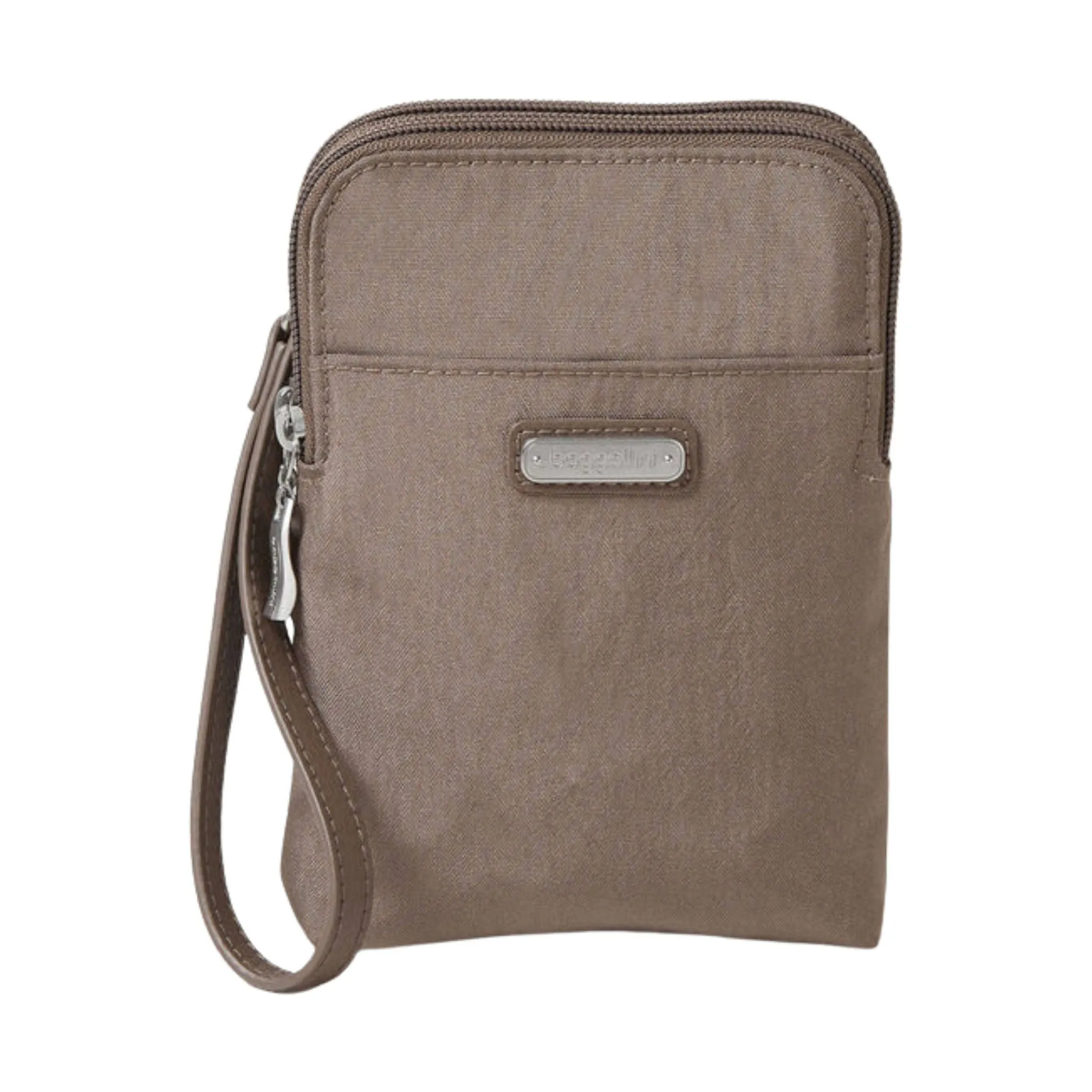 Baggallini Take Two RFID Bryant Crossbody - Portobello Shimmer