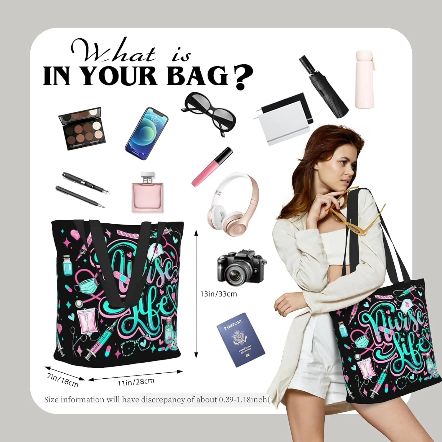 Bible Tote Bags for Women Christian Tote Bags Reusable Shoulder Bag Church Bags Christian Gifts for Women Work