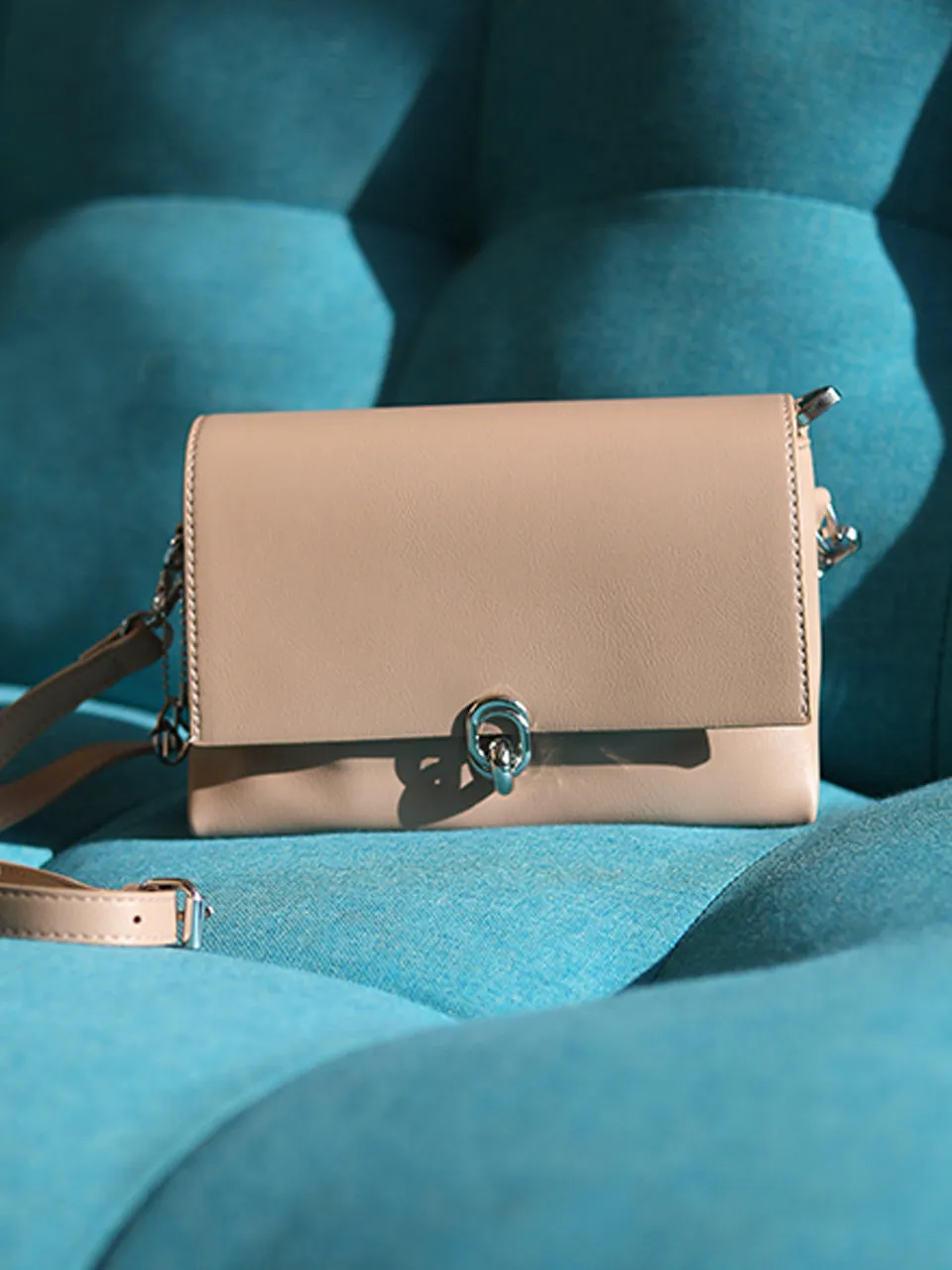Biella Beige Sling Bag