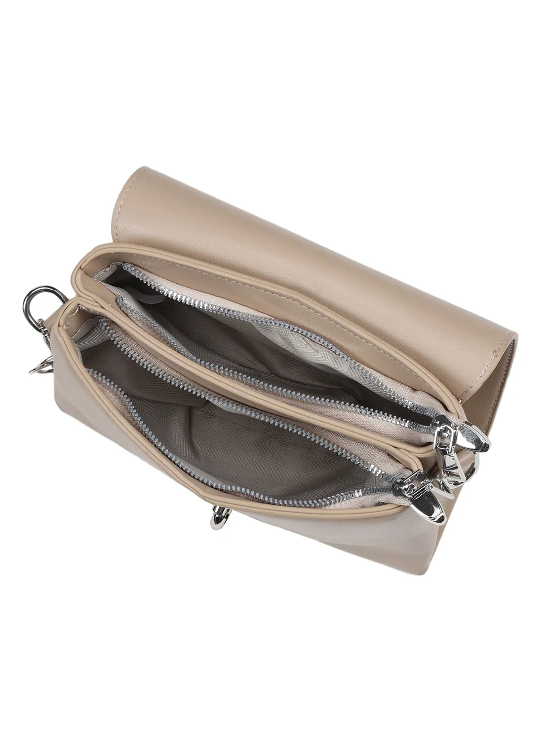 Biella Beige Sling Bag