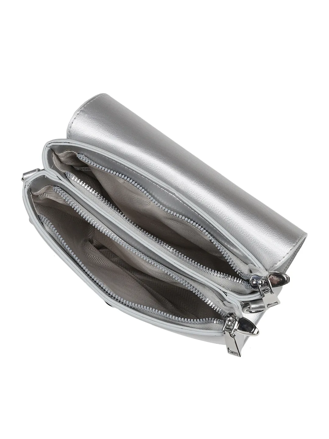 Biella Silver Sling Bag