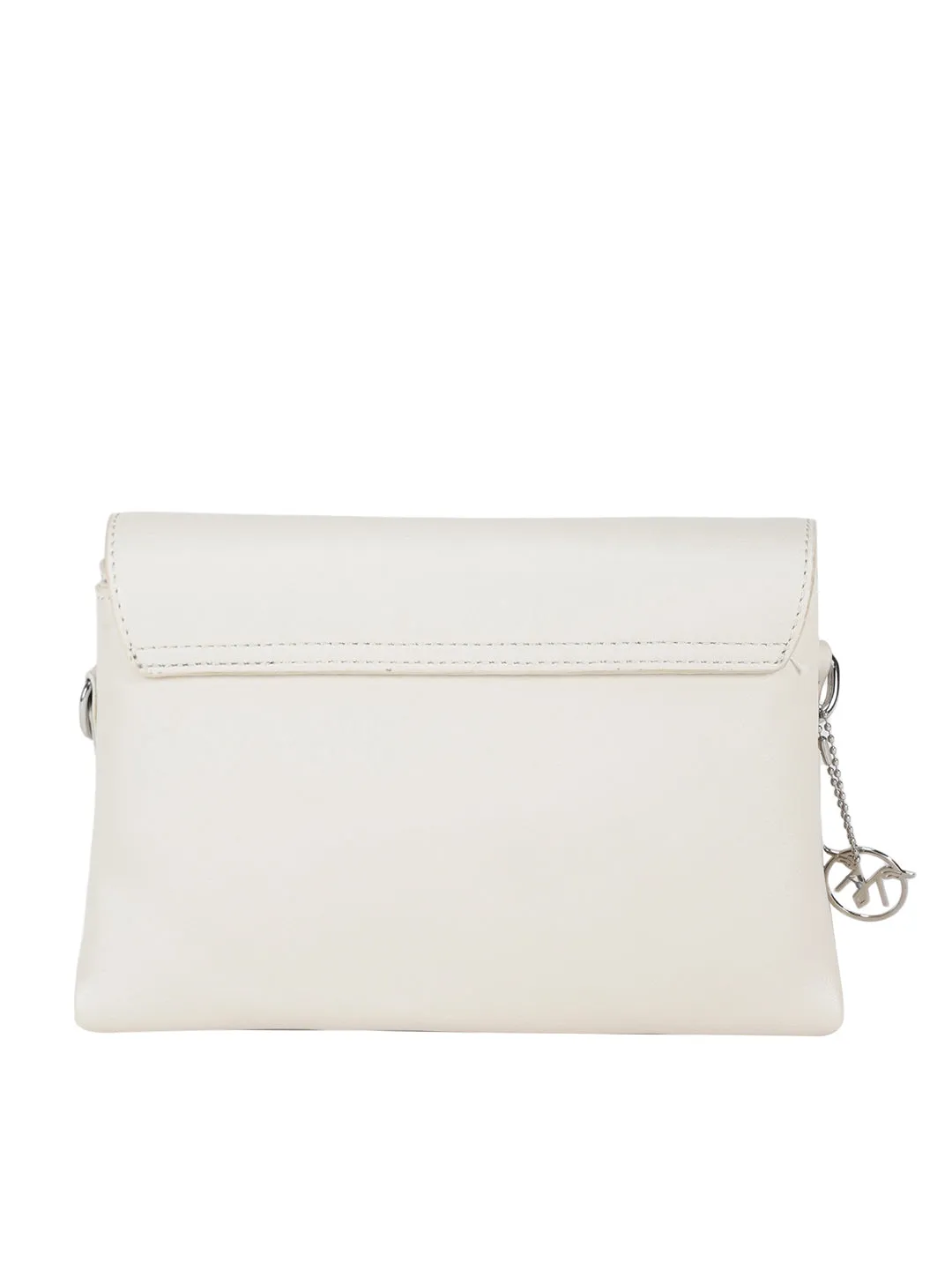 Biella White Sling Bag