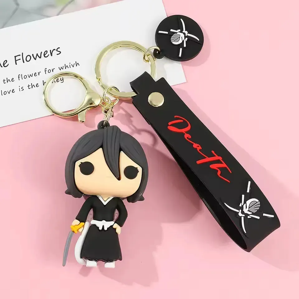 Bleach Soul Reaper Squad Keychain