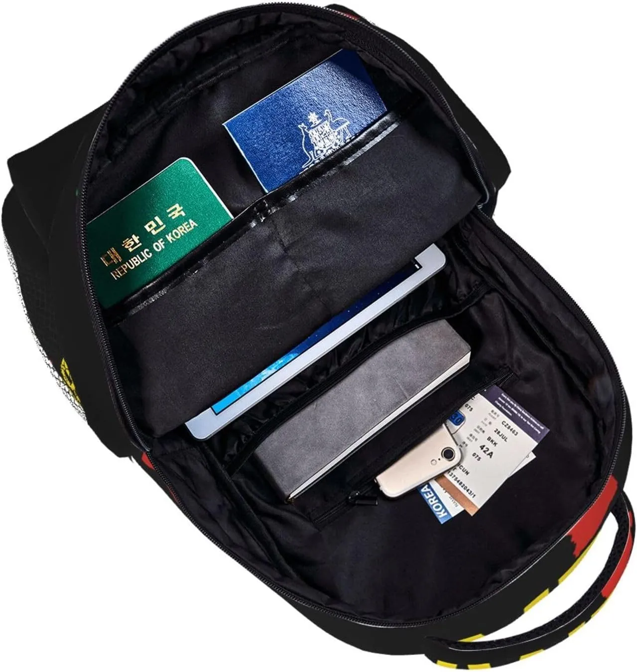 Bolivian Boliva Pride Map Flag Backpack Casual Laptop Backpack Double Shoulder Bag Lightweight Backpack For Women Men Travel