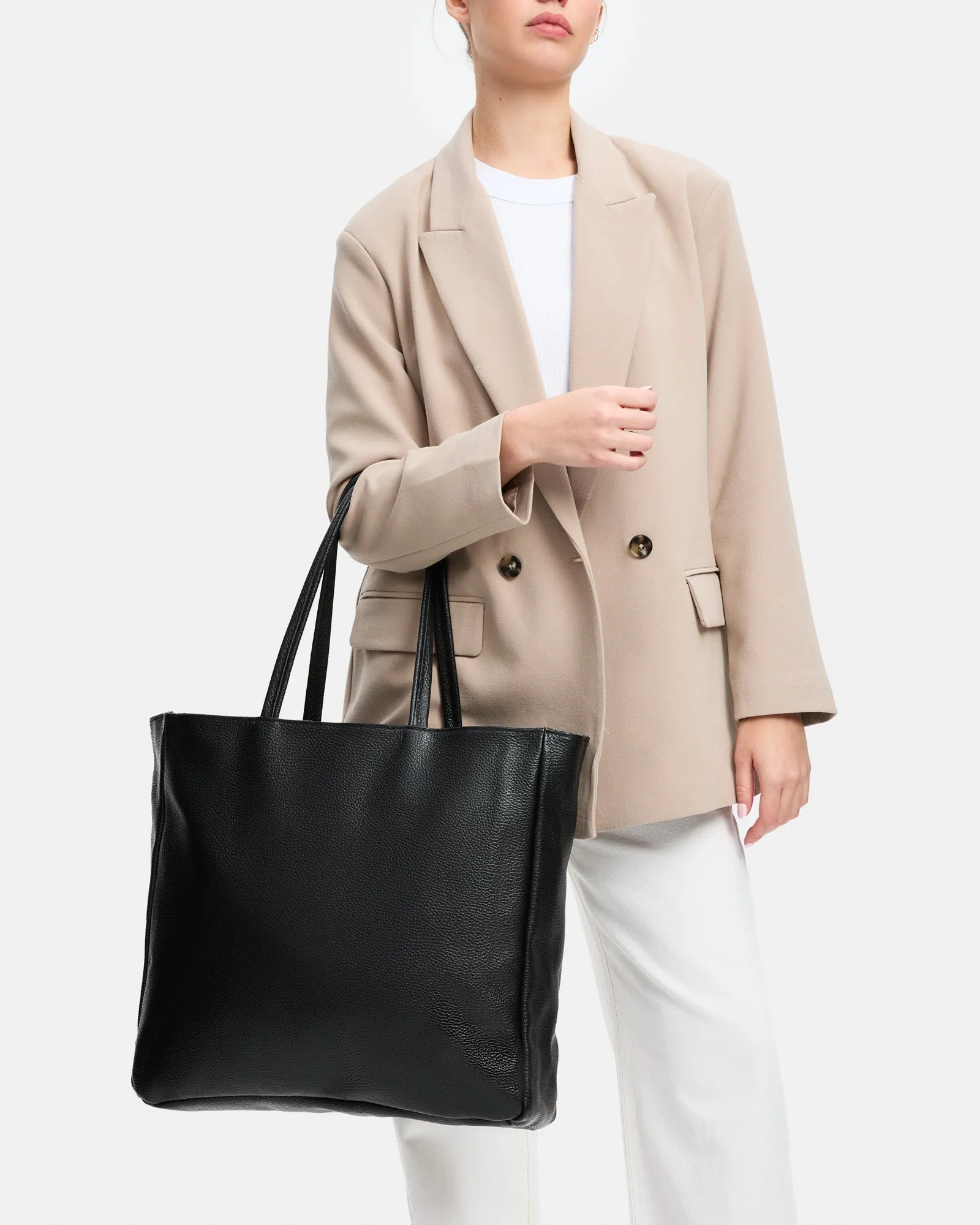Bootle Black Large Tote Bag