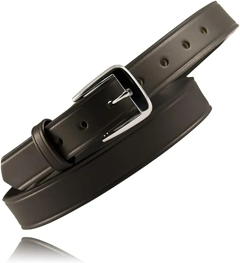 Boston Leather Men's 1.25" 10-12 oz Bridal Leather Work Belt