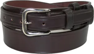Boston Leather Men's Heavy Duty Leather Ranger Work Belt, 38, Brown