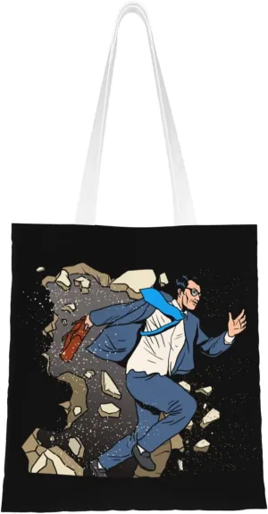 Break Through Those Spiritual Barriers to Bring Success to Your Career Tote Bag for Women Canvas Shopping Bags Reusable Beach Bag Grocery Bags Tote Shoulder Bag Gift Bags