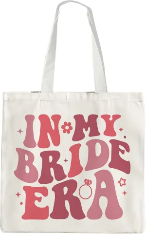 Bridal Canvas Tote Bag - Bride & Wifey Gifts for Wedding & Engagement