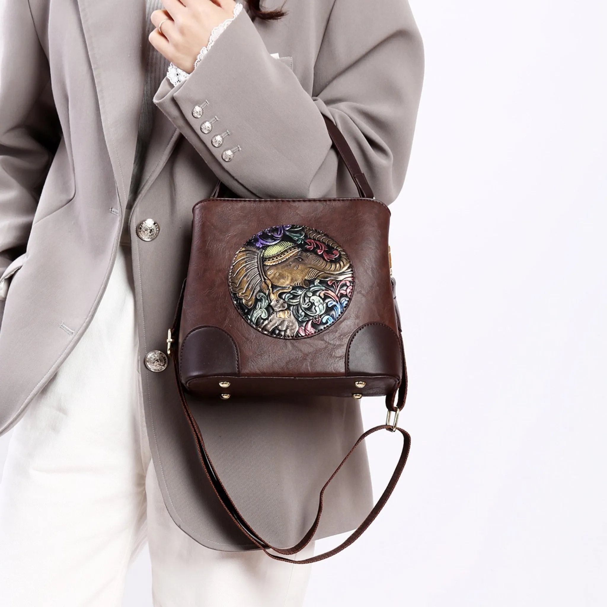 Brown Tari Sling Bag