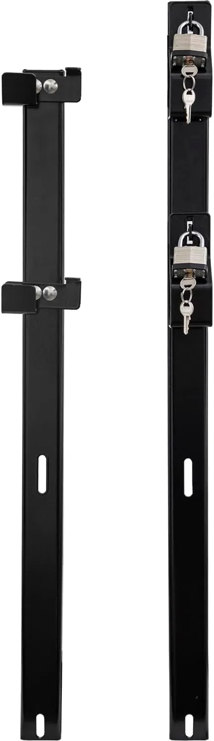Buyers Products LT19 2-Position Trimmer Rack for Open & Closed Landscape Trailers, Holds 2 Weed-Eaters, Made in The USA, Lawn Care Equipment, Heavy Duty Storage Solution for Work Vehicles