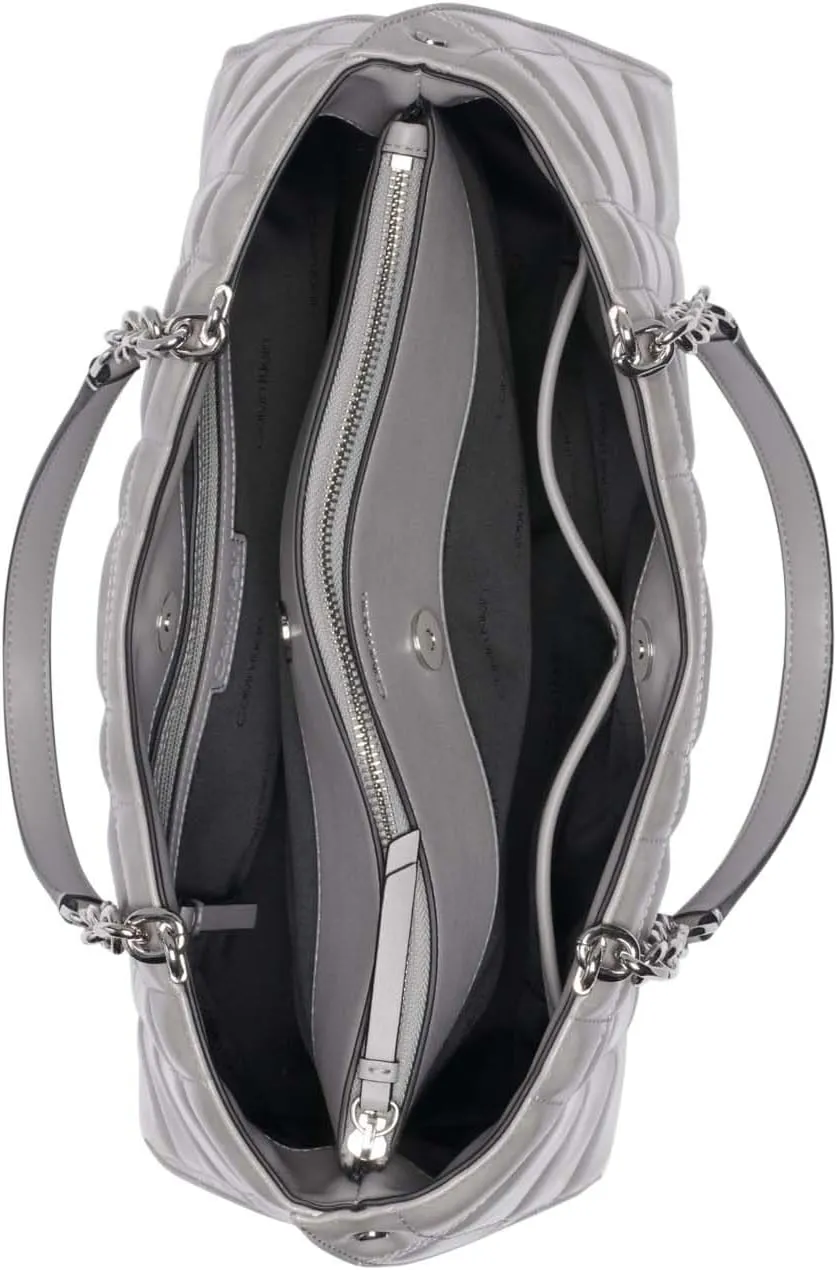 Calvin Klein Nova Triple Compartment Chain Tote