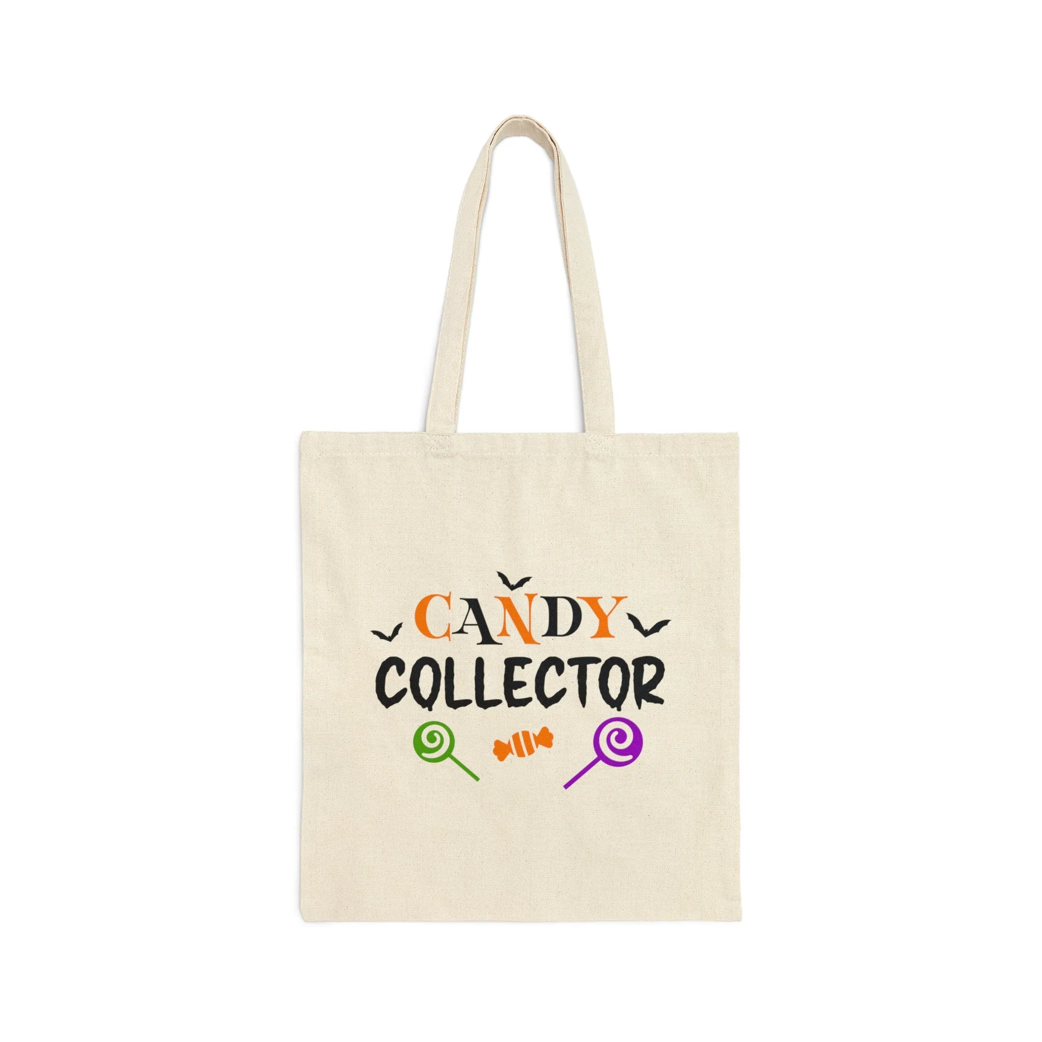 Candy Collector Cotton Canvas Tote Bag
