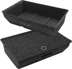 Car Underseat Backseat Bag Tray Center Console Armrest Storage Tray Cubby Box Suitable For Y Container Holder Accessory