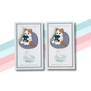 Cat Gamer | Enamel Clothing Pin