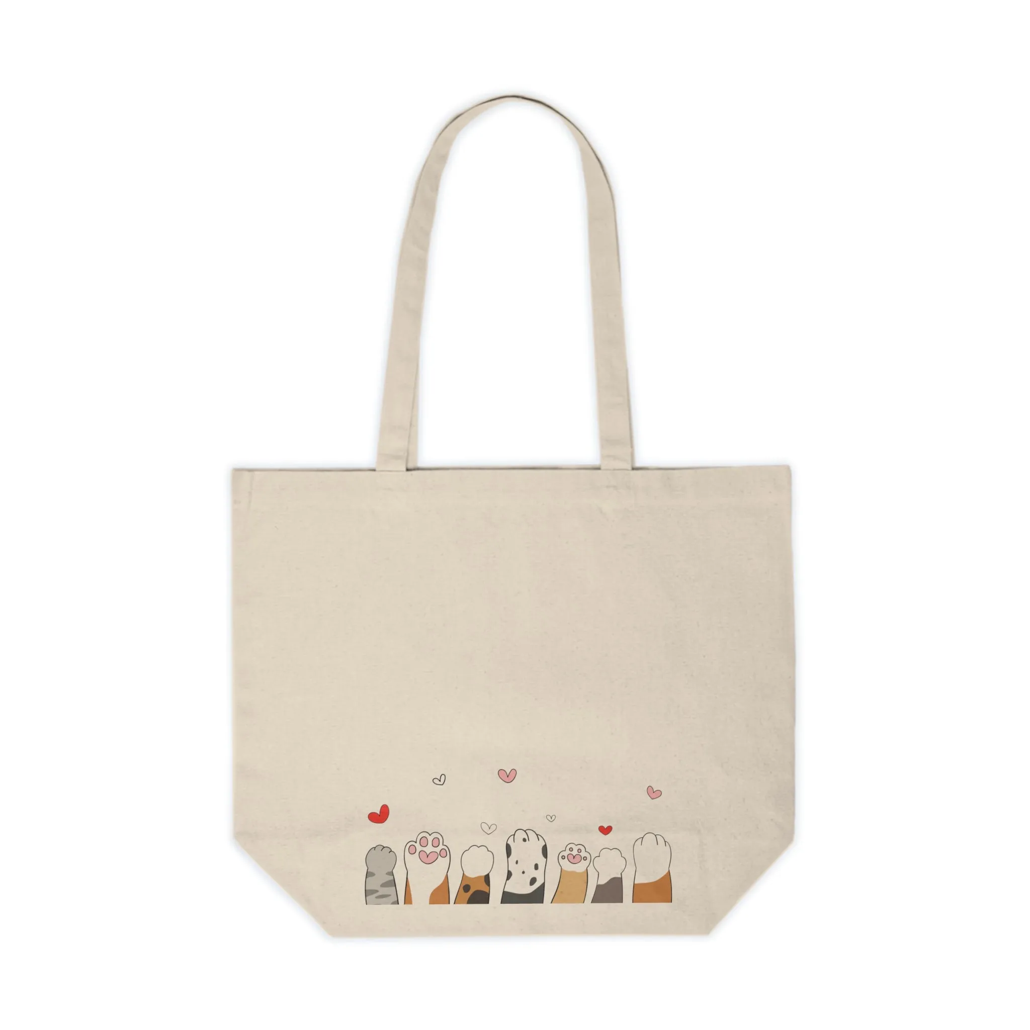 “Cats & Dogs I” Canvas Tote