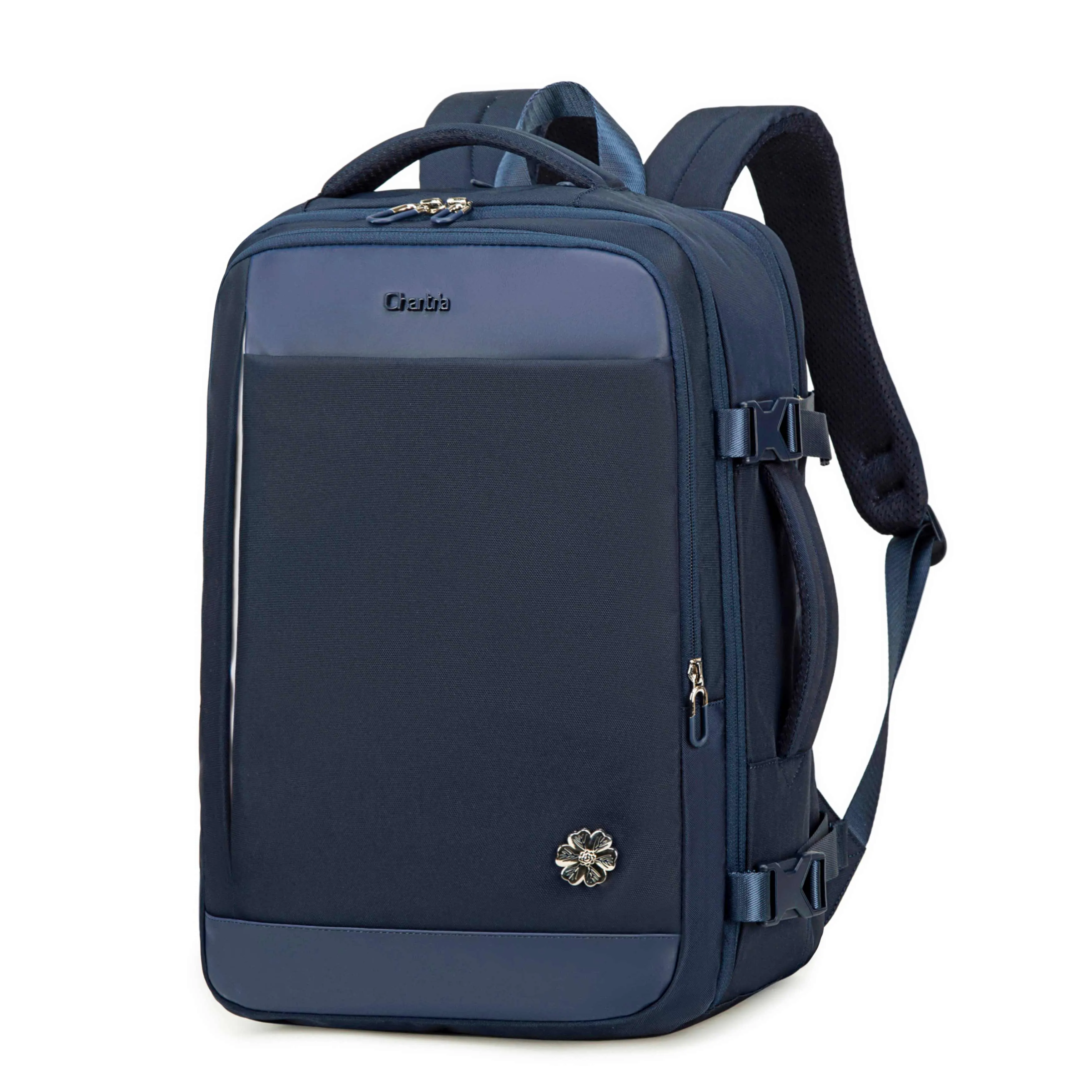 Chantria Expandable Premium Travel Backpack Water Resistant Multifunctional Backpack with Built in USB port and Headphone Jack for Women, CB00606