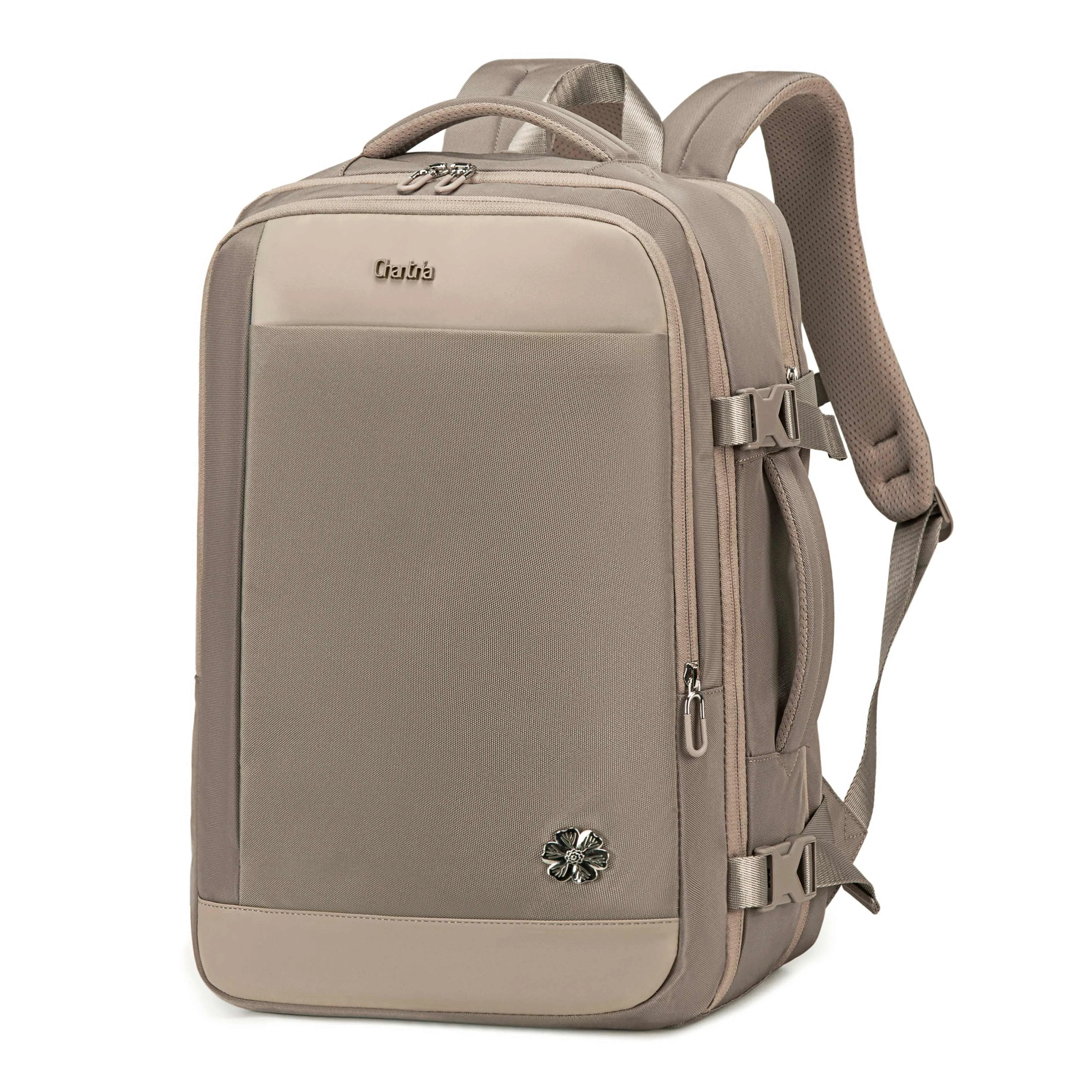 Chantria Expandable Premium Travel Backpack Water Resistant Multifunctional Backpack with Built in USB port and Headphone Jack for Women, CB00606