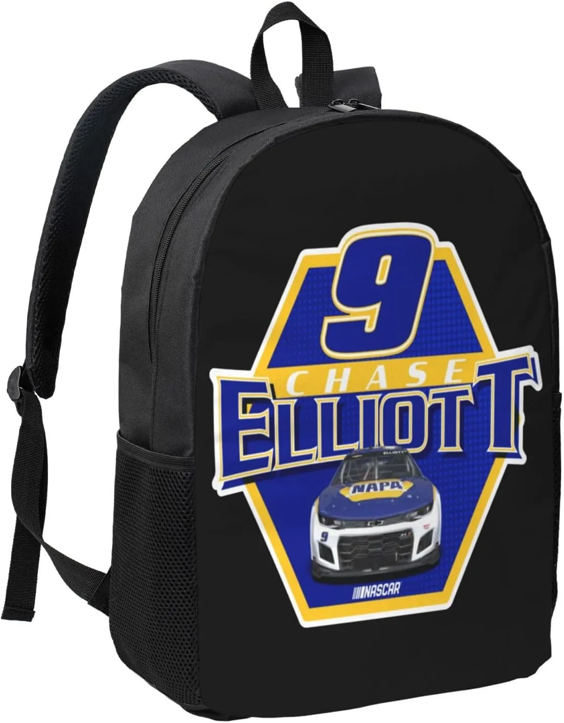 Chase-Elliott-Car-9 Backpack Work Rucksack Computer Bag 17 Inch Travel Backpack Gym Bags