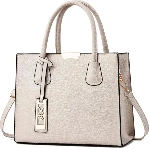 CHICAROUSAL Crossbody Purses and Handbags for Women PU Leather Tote Shoulder Bags Top Handle Satchel