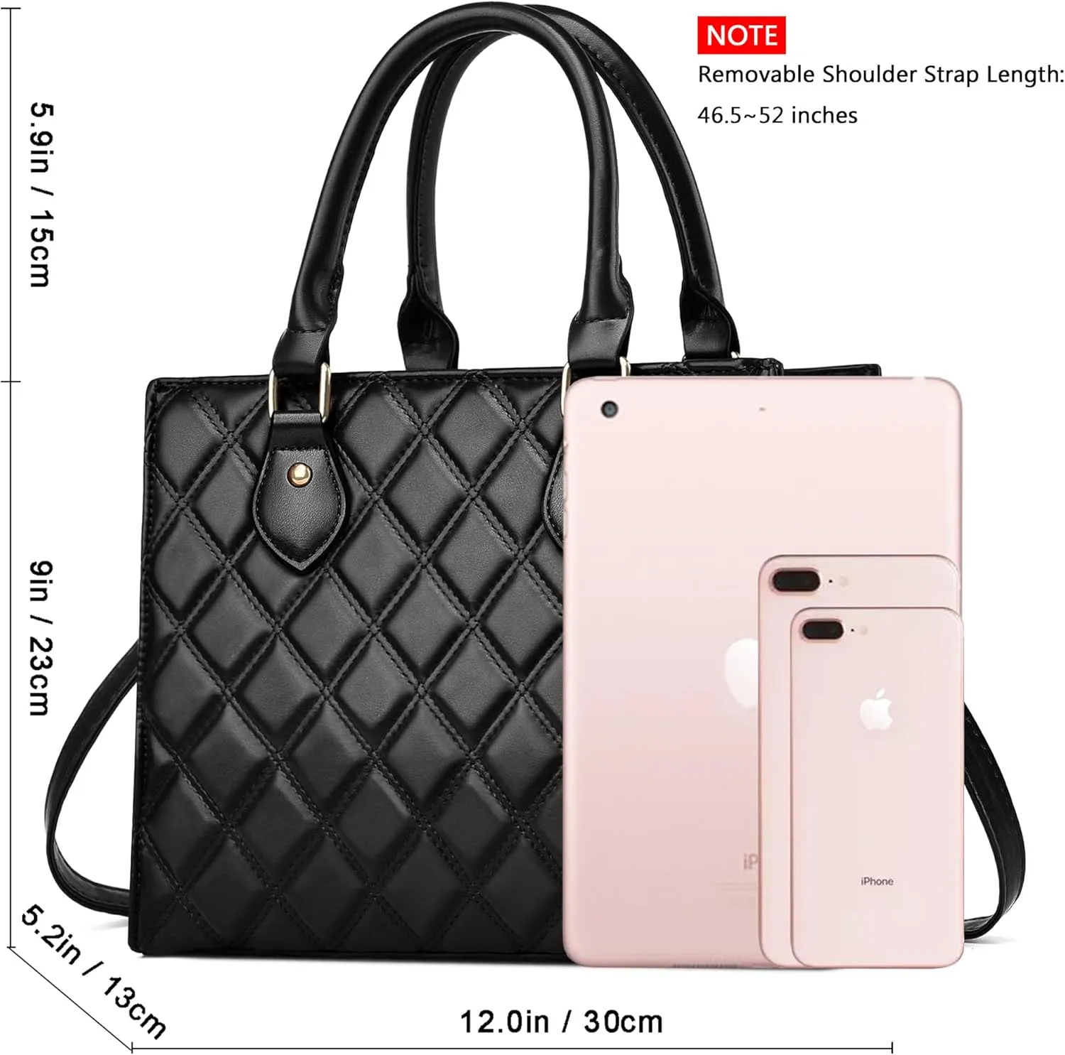 CHICAROUSAL Crossbody Purses and Handbags for Women PU Leather Tote Top Handle Satchel Shoulder Bags