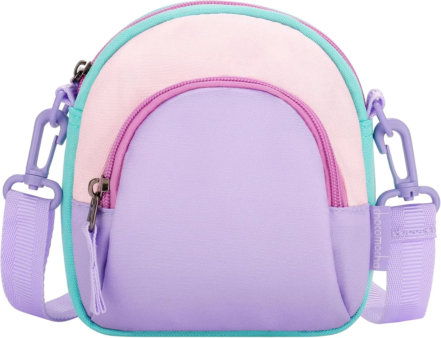 Choco Mocha Little Girls Purse for Kids 4-6 6-8 Girls Crossbody Purses for Kids Crossbody Bag Toddler Purse 2 3 4 year old,
