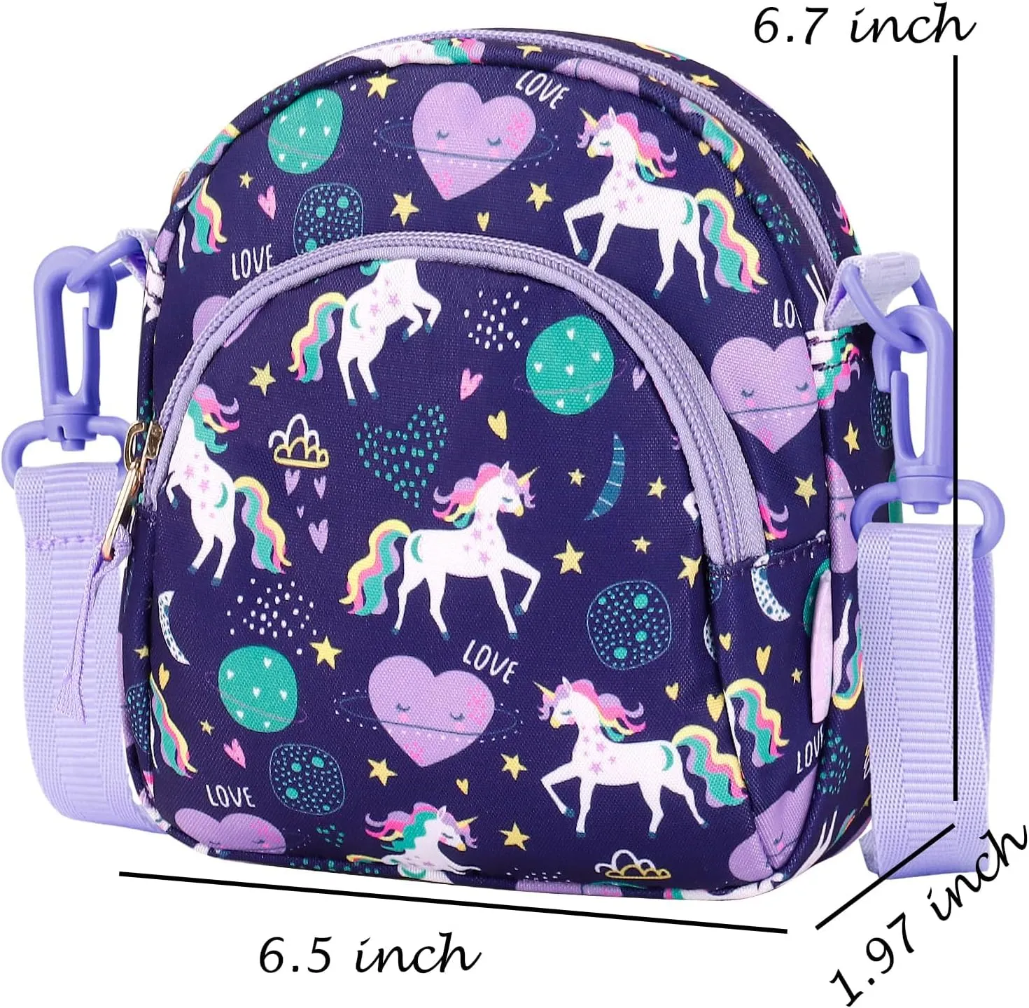 Choco Mocha Little Girls Purse for Kids 4-6 6-8 Girls Crossbody Purses for Kids Crossbody Bag Toddler Purse 2 3 4 year old,