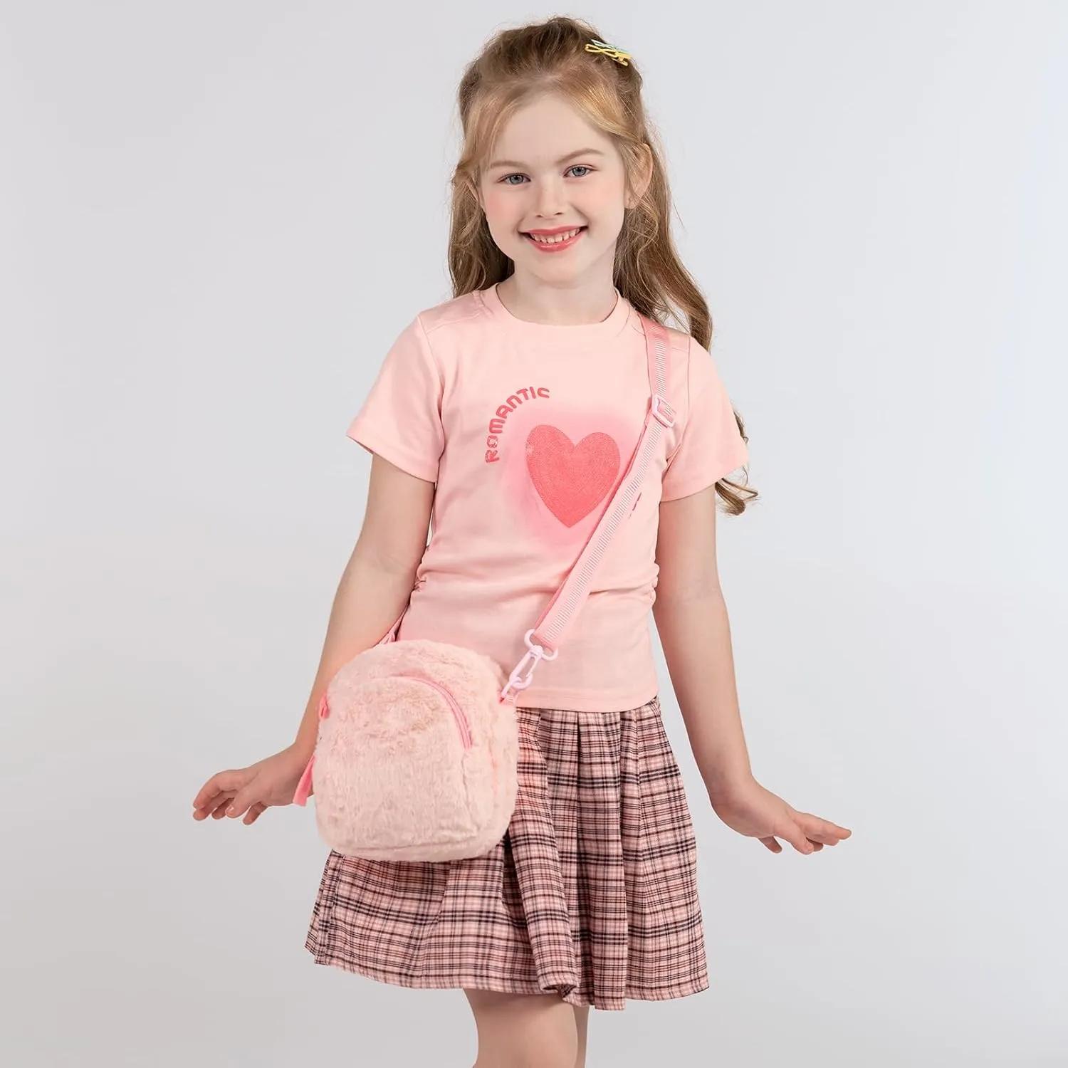 Choco Mocha Little Girls Purse for Kids 4-6 6-8 Girls Crossbody Purses for Kids Crossbody Bag Toddler Purse 2 3 4 year old,