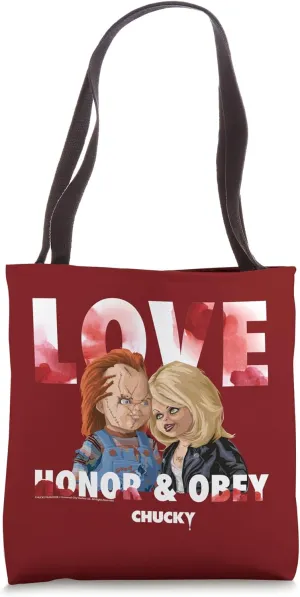 Chucky And Tiffany Honor & Obey Tote Bag