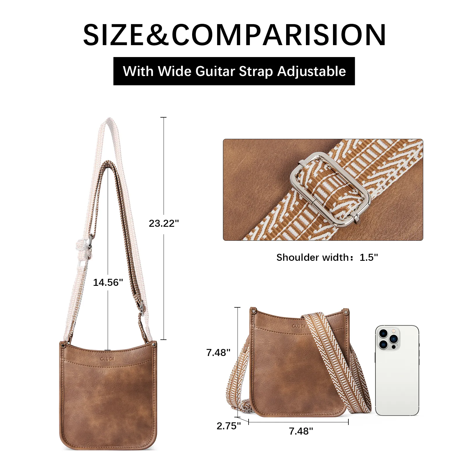 CLUCI Small Crossbody Bags for Women Trendy Small Purses for Women