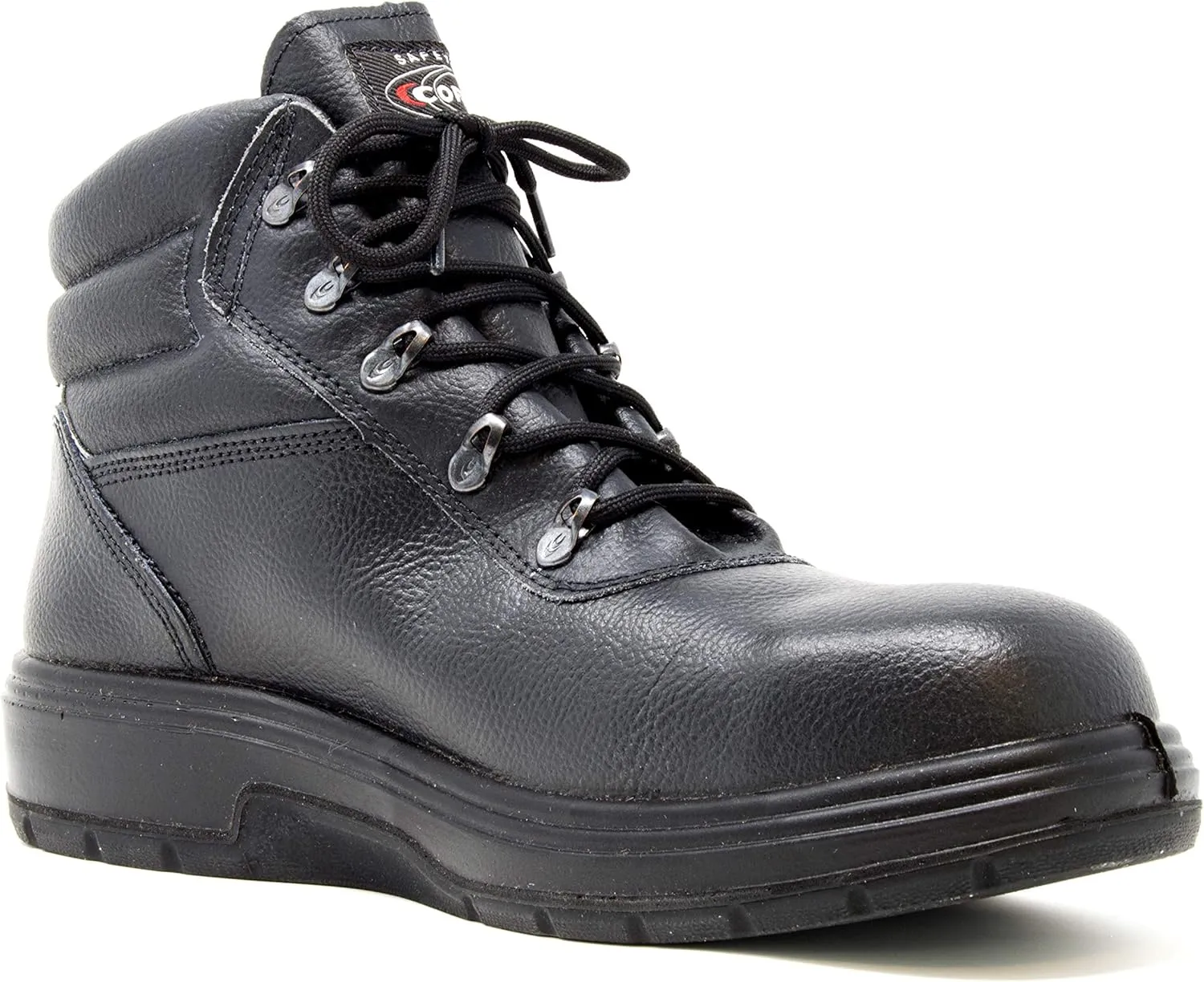 Cofra Work Shoes - Heat Resistant Asphalt Footwear with Composite Safety Toe & Heat Defender Nitrile Rubber Outsole - Black