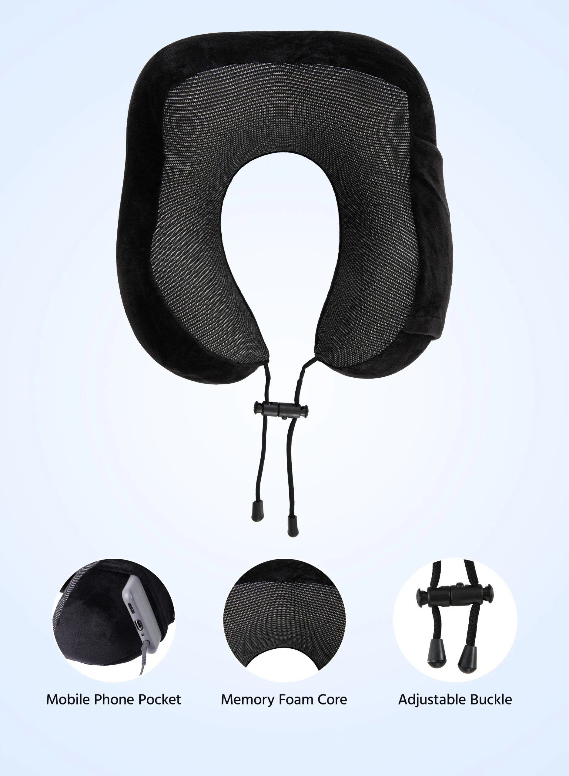 Comfy Series 3 Memory Foam Neck Pillow