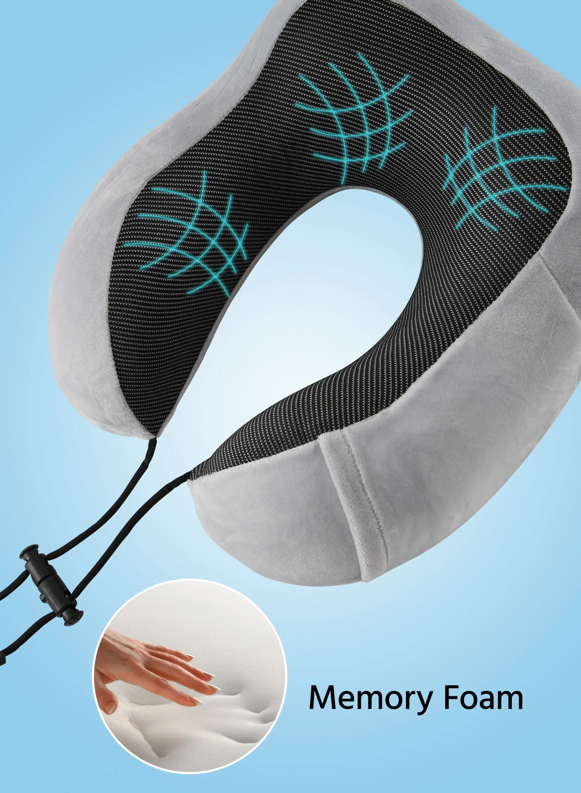 Comfy Series 3 Memory Foam Neck Pillow