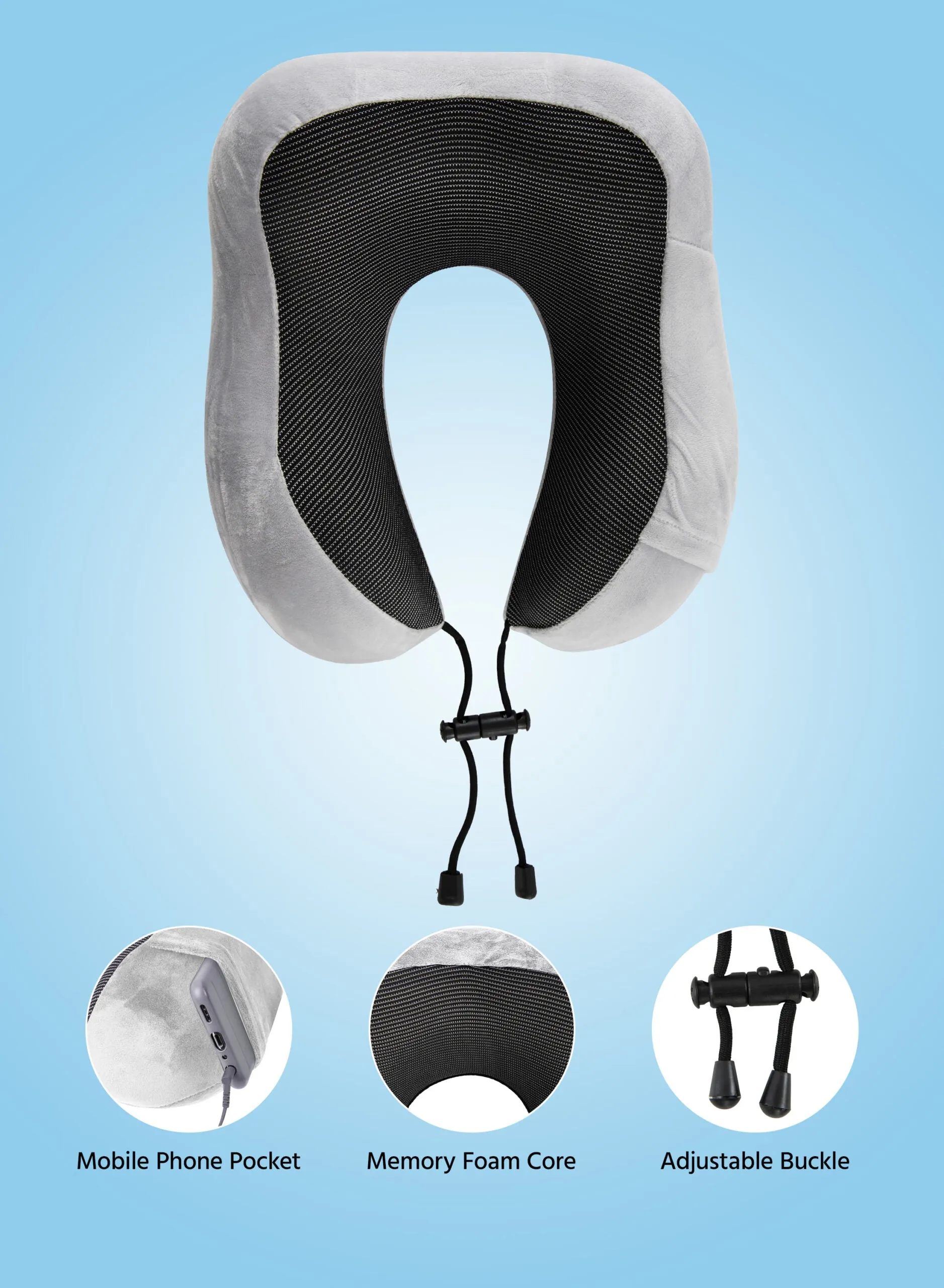 Comfy Series 3 Memory Foam Neck Pillow