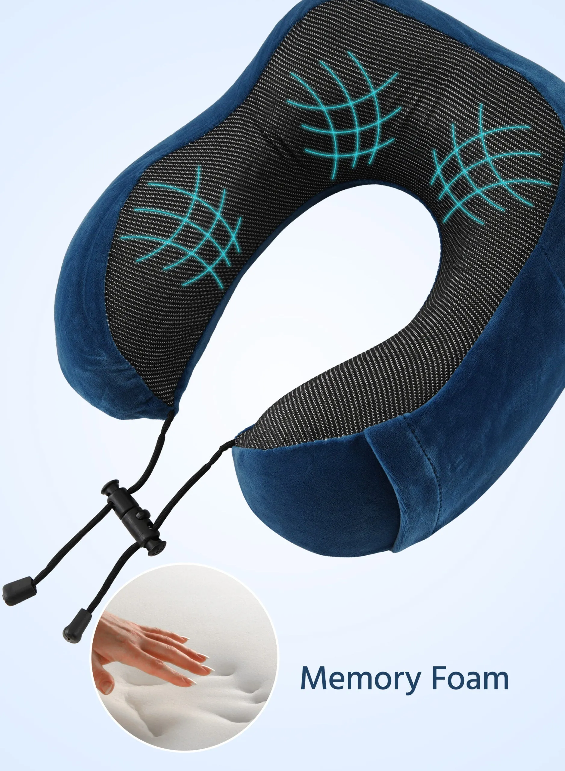 Comfy Series 3 Memory Foam Neck Pillow